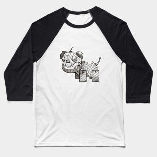 Robo dog Baseball T-Shirt